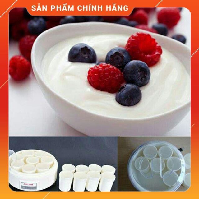 May làm sữa chua 16 cốc.