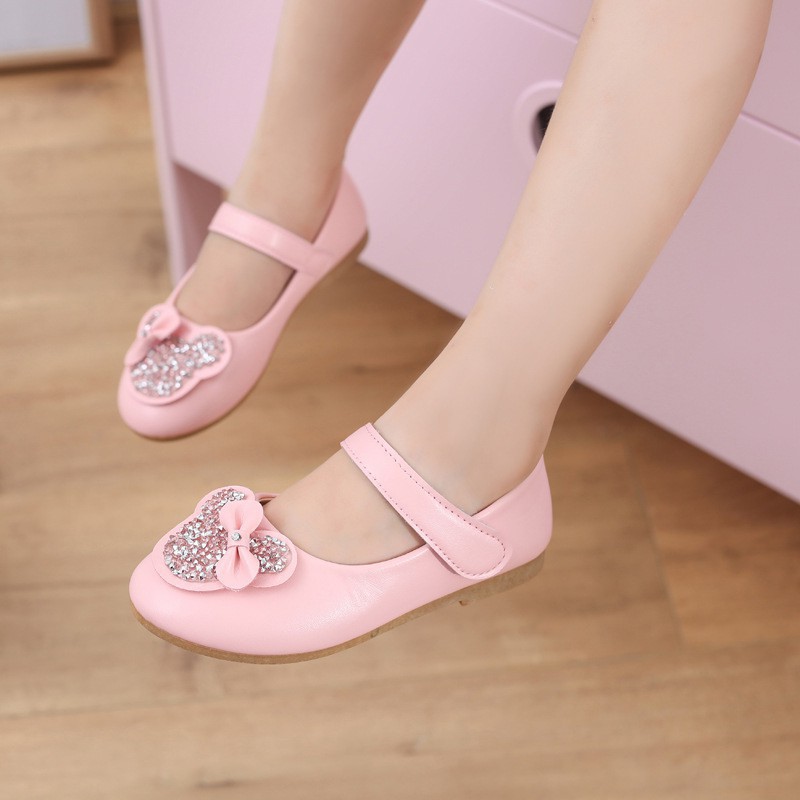 Giày sandal đế mềm chống trượt họa tiết dễ thương dành cho bé gái