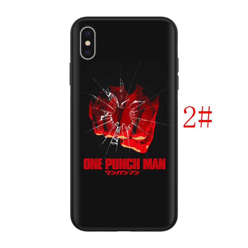 Ốp Điện Thoại Silicon Mềm Hình One Punch Man Cho Iphone 8 7 6s 6 Plus 5 5s Se 2016 2020 Xb2