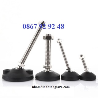 Chân tăng chỉnh đế nhựa D60 - D80