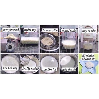 Yến mạch hũ Oat Meal nấu cháo cho bé ăn dặm date 9/2022