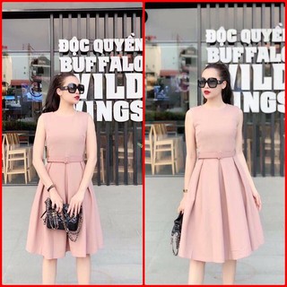 Đầm xòe sn kèm belt sy.vn.1537 cực đẹp 🎀- kèm hình thật sp 💯