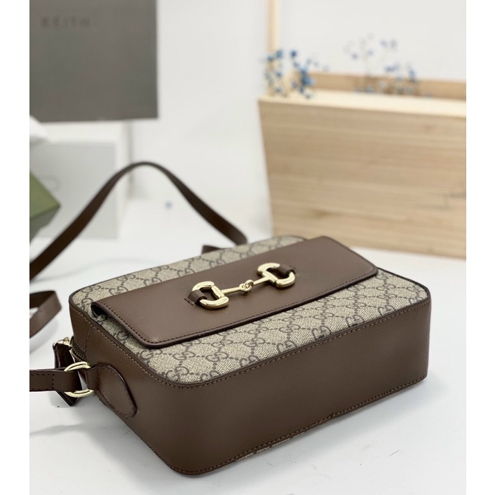 TÚI NAM GUCCI HORSEBIT FULLBOX DÁNG HỘP HOẢ TỐC