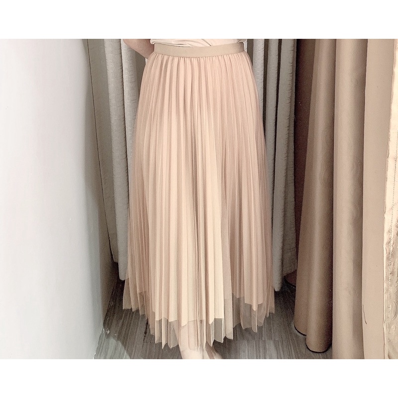 𝑳.𝑴 𝑪𝒍𝒐𝒕𝒉𝒊𝒏𝒈 - CHÂN VÁY XẾP LI 3D Thu - Đông