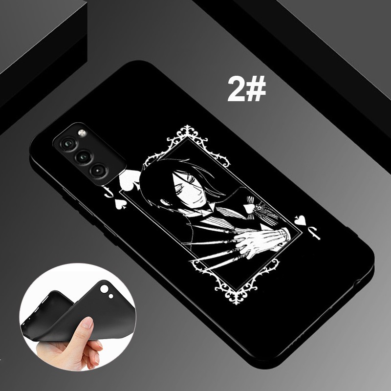 Ốp điện thoại TPU dẻo họa tiết MD9 Black Butler cho Huawei P20 P10 P9 P8 Lite Mini Pro 2017 2016 2015 P20Pro