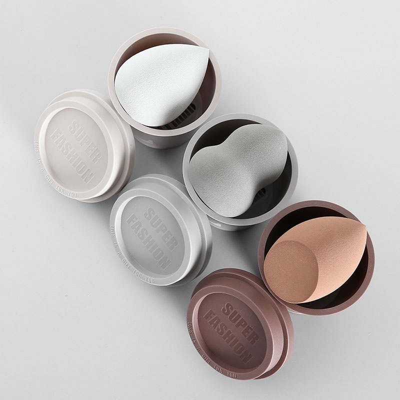 BEAUTY BLENDER Mút Trang Điểm Hình Quả Trứng Mềm Mại Tiện Dụng