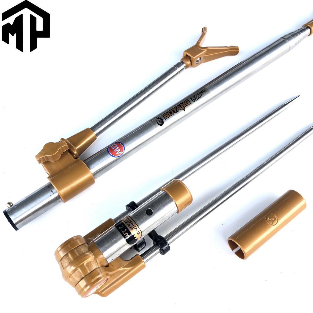 Chống cần câu tay GW cao cấp 100% inox hàng chuẩn y hìnhg