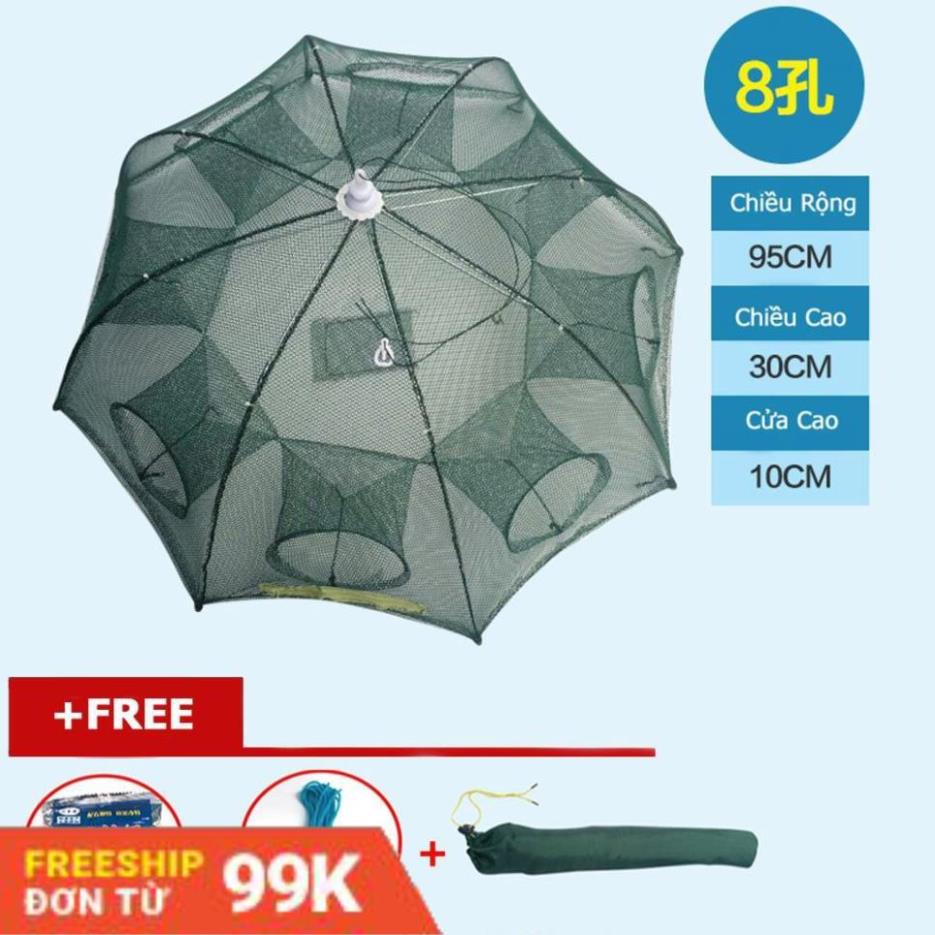 lưới bát quái 6 - 8 - 12 - 16 cửa