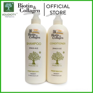 [CHUẨN HÃNG] CẶP DẦU GỘI + XẢ BIOTIN COLLAGEN TRẮNG 1000ML, DẦU GỘI BIOTIN, GIẢM RỤNG VÀ KÍCH THÍCH MỌC TÓC