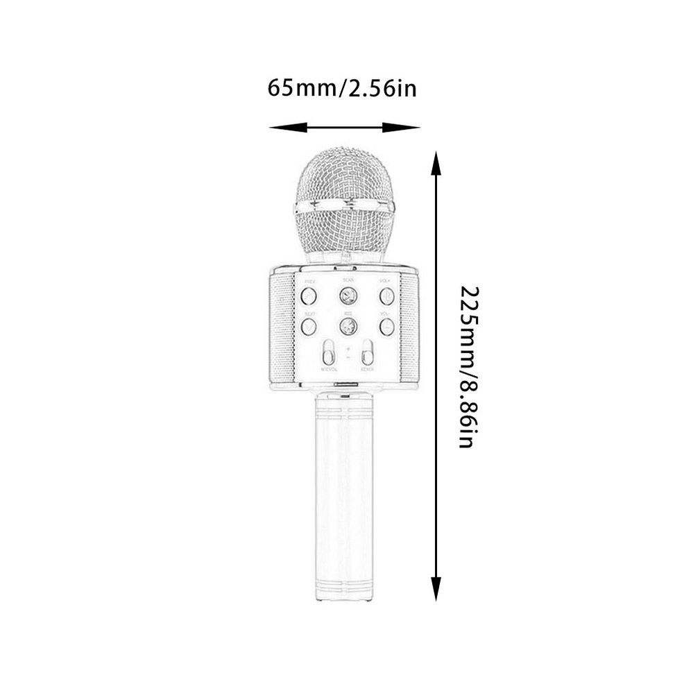 Micro Không Dây Hát Karaoke Cho Điện Thoại