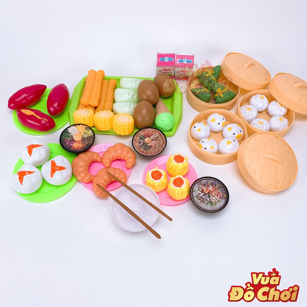 Bộ Đồ Chơi Các Món Ăn 53 chi tiết