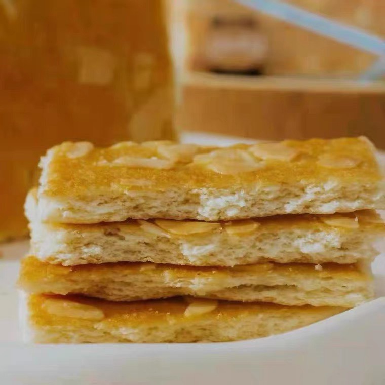 Bánh hạnh nhân ăn kiêng healthy Mamama 256g, đồ ăn vặt ngon rẻ phù hợp người tiểu đường, giảm cân