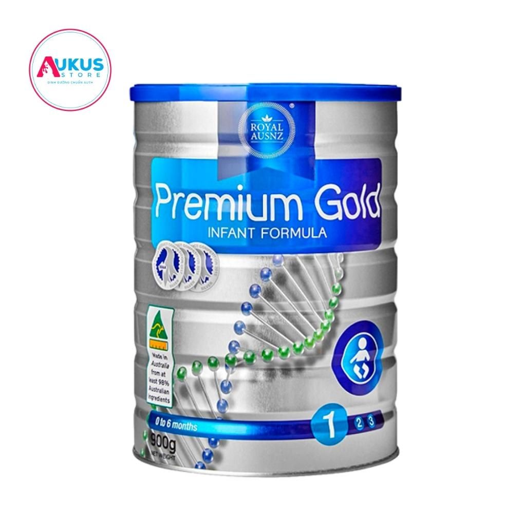 Sữa Bột Hoàng Gia Úc ROYAL AUSNZ Premium Gold Số 1 Bổ Sung Vitamin, Khoáng Chất Cho Trẻ