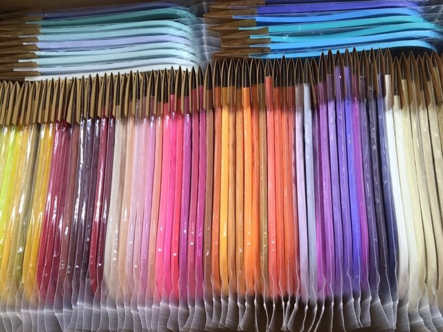 Giấy sợi Quilling loại rộng 5mm cho người mới tập làm