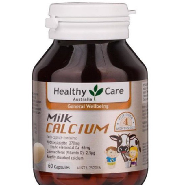 Viên milk canxi cho bé heathy care
