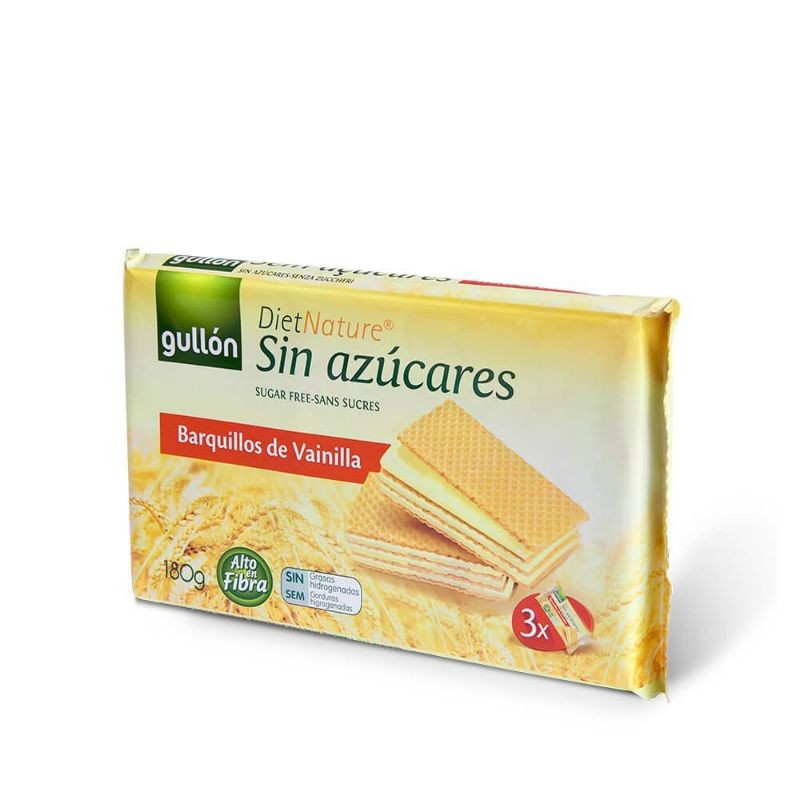 Bánh ăn kiêng Gullon xốp vani|socola 180g