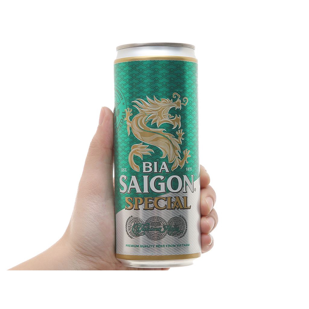 Combo 6 Lon bia Sài Gòn Special 330ml