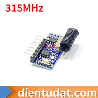 Mạch thu rf 315mhz học lệnh kd7