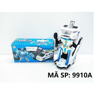 HOT! XE CẢNH SÁT BIẾN HÌNH 2IN1
