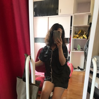 Lụa cộc hè- đen trơn SALE SỐC 80k