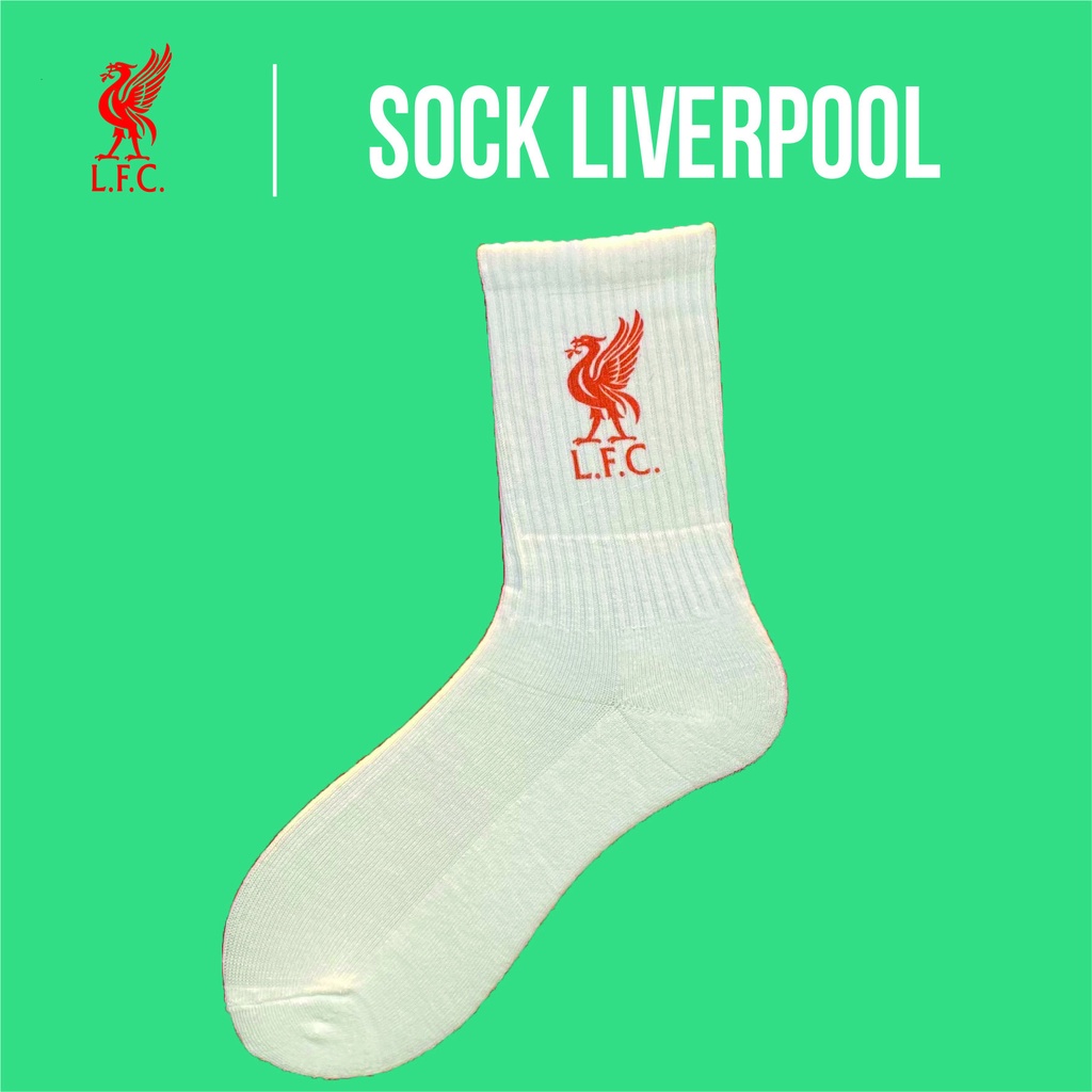 Tất vớ bóng đá CLB Liverpool  hàng dệt kim,logo đẹp,sắc nét dành cho đá bóng,đá banh loại cao cấp, nhiều mẫu.