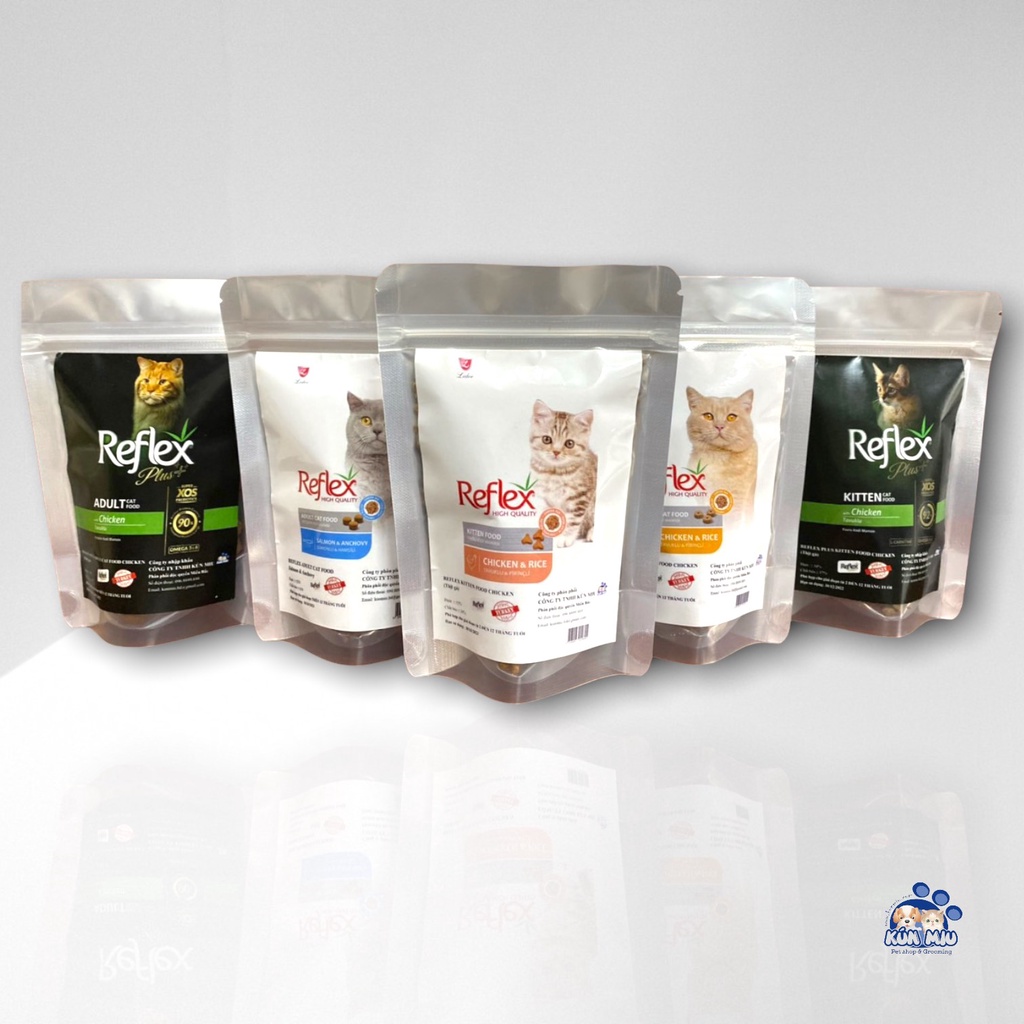 Thức ăn cao cấp dành cho mèo Reflex gói thử 100g