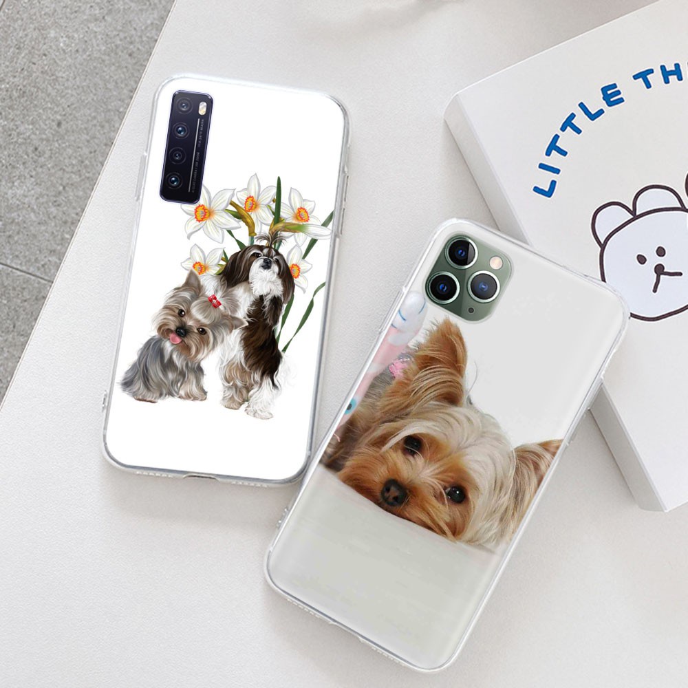 Ốp Điện Thoại Dẻo Trong Suốt Họa Tiết Chú Chó Terrier Dễ Thương Cho Motorola Moto E6 E5 E4 Play E7 Plus E6S 2020 Vm30