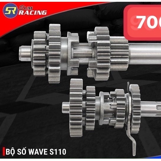 Bộ số độ SUM RACING ( 4 SỐ ) WAVES110 (1 COMBO)