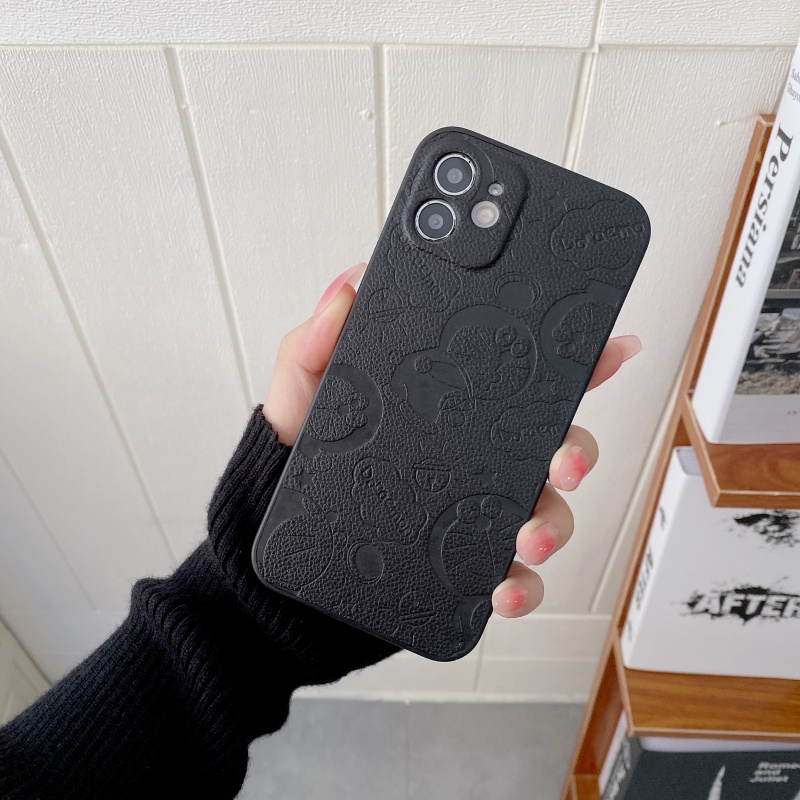 Ốp Điện Thoại Mềm Họa Tiết Doraemon Dễ Thương Cho Iphone 12 11 Pro Max Mini Xs Xr X 8 7 Plus + Se 2020