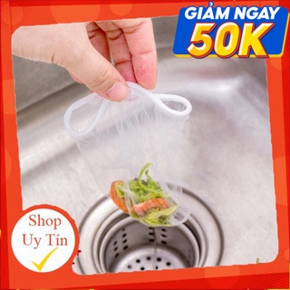 Combo 100 túi lọc rác bồn rửa chén