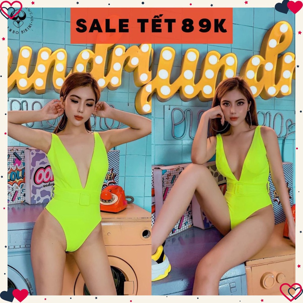 [CHẤT] BIKINI LIỀN MẢNH NỊT EO 3 MÀU THỜI TRANG ĐI BIỂN(KIDO PIJAMAS BIKINI)