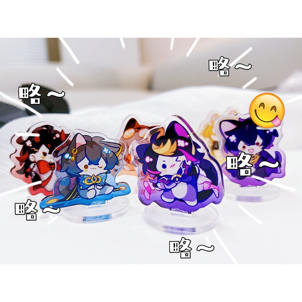 Luxiem+Shoto trang trí acrylic huy hiệu