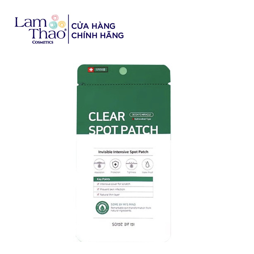 Miếng Dán Mụn Some By Mi Clear Spot Patch (Set 18 miếng)