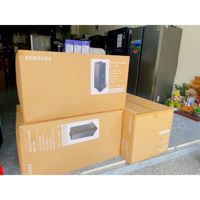 Loa tháp Samsung Giga Party Audio MX-T70 công suất 1500W - Hàng chính hãng