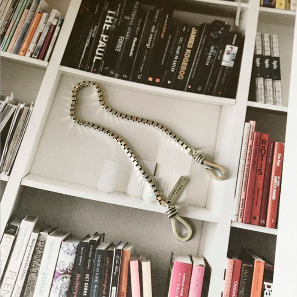 Vòng tay mặt thẻ khắc chữ kiểu dáng Hàn Quốc