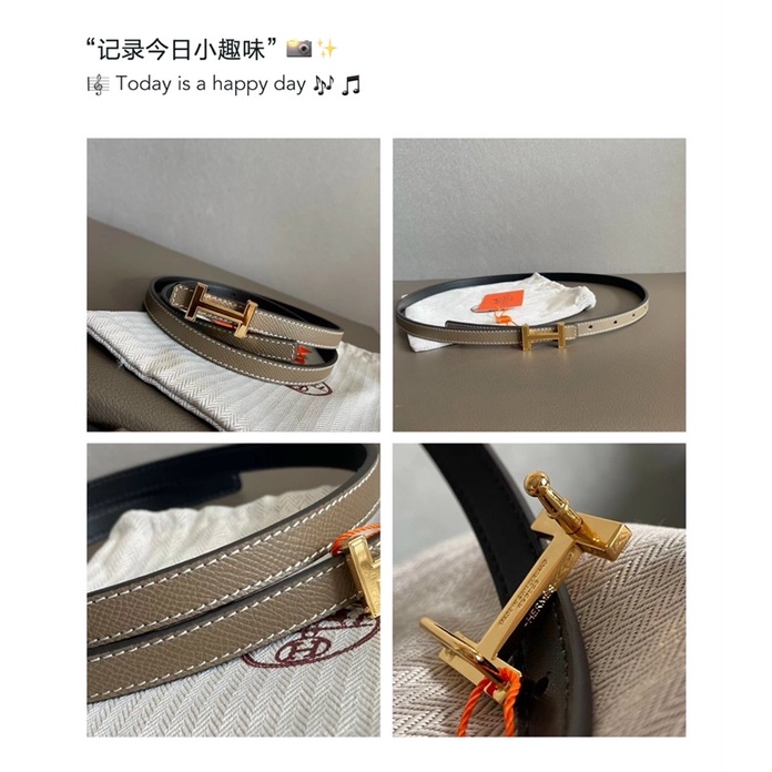 TNS - Thắt lưng nịt bản nhỏ belt buckle and reversable - 3 màu