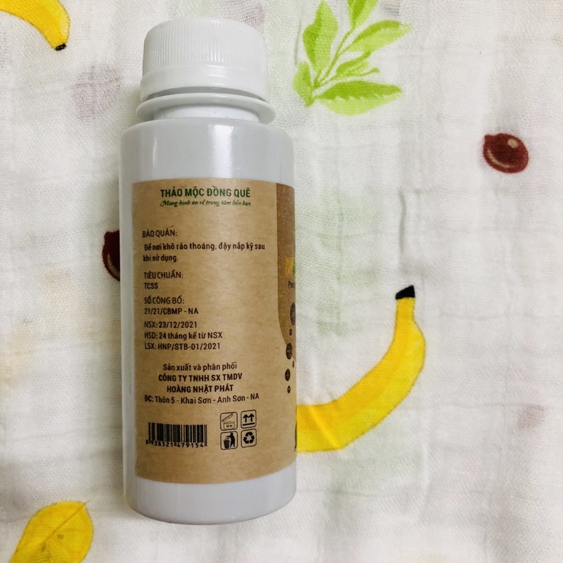 Sữa tắm gội thảo dược phòng cảm cúm và dị ứng da cho bé Thảo mộc đồng quê 50ml