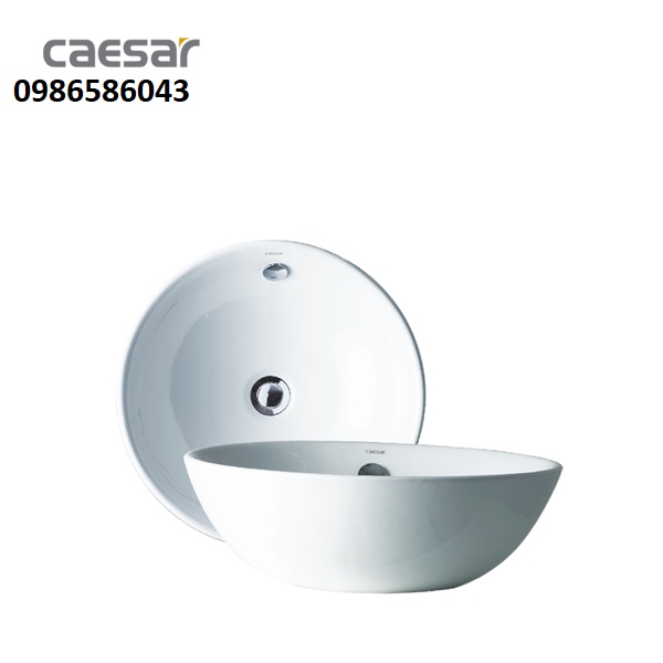 Chậu Rửa Mặt Lavabo CAESAR L5215 Đặt Bàn Tròn