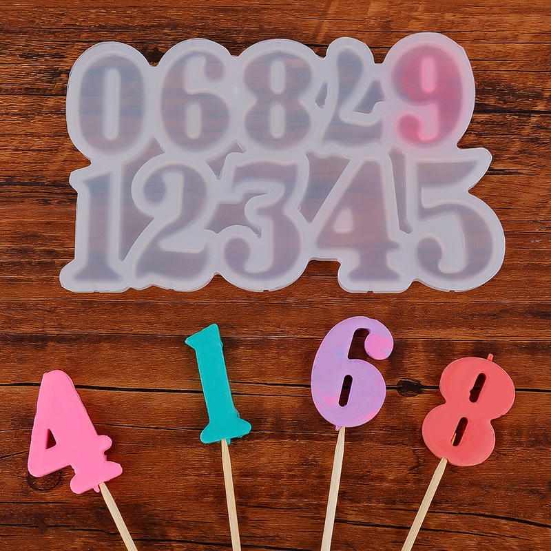 Khuôn Silicone Làm Kẹo Mút / Socola Chịu Nhiệt Độ Cao DIY