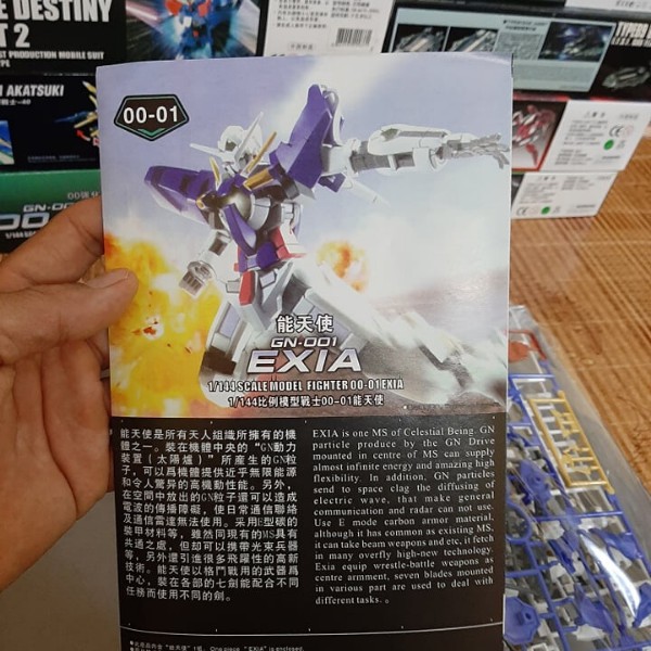 Mô Hình Lắp Ráp Gundam Exia Hg 1/144