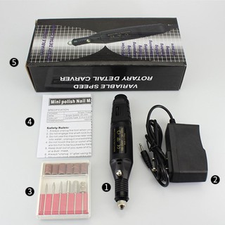Máy mài móng tay mini cầm tay