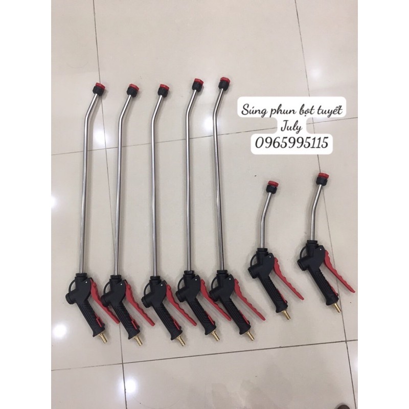 Súng phun bọt tuyết siêu mịn July cần dài 73cm