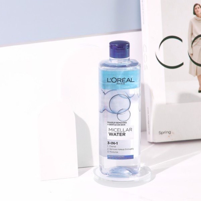 Nước Tẩy Trang L'Oreal Paris Cho Mọi Loại Da 3-in-1 Loreal Micellar Water Da Dầu Da Nhạy Cảm Da Khô