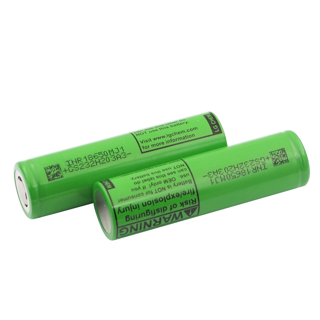 Pin LG 18650MJ1 3500mAh xả 10A liên tục, 20A tức thời 18650