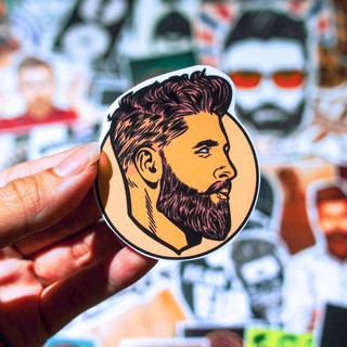 Set 100 Sticker Hình Dán Barber hớt tóc