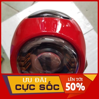 Đầu đèn 48v 4 bình xe đạp điện led báo tốc độ xe đạp điện huy