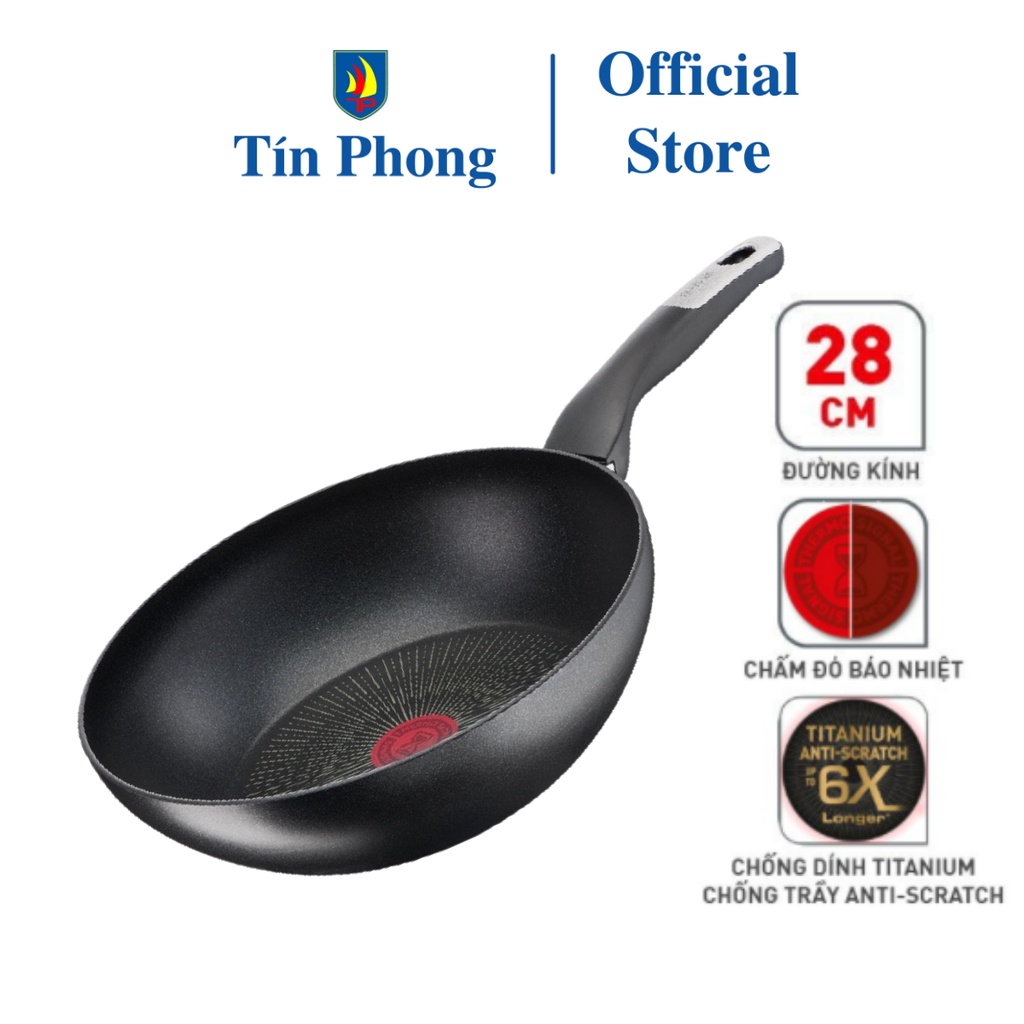 Chảo chiên sâu lồng Tefal Unlimited 28cm (G2551902)