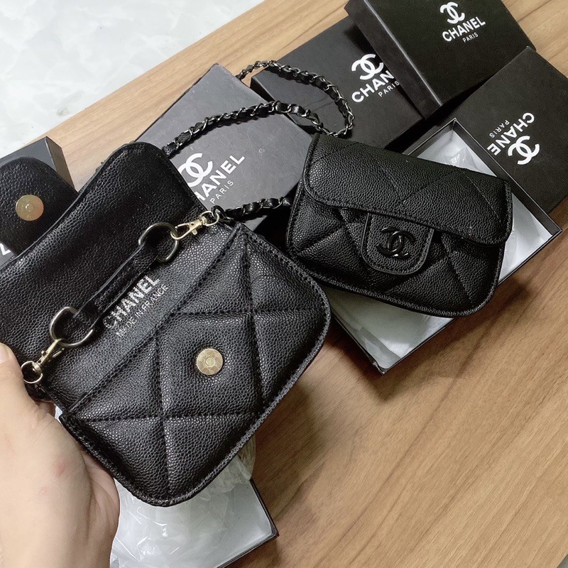 Túi xách chanel mini fullbox màu đen size 15