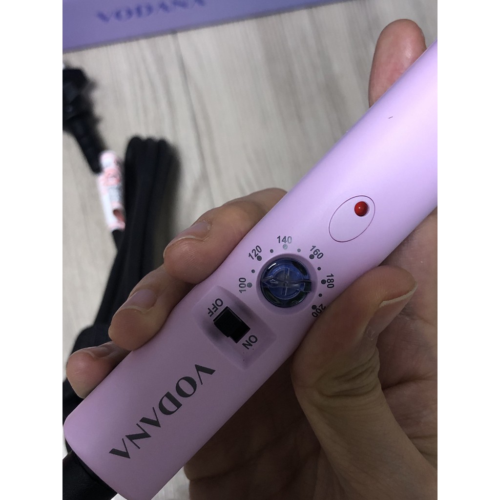 [ CHÍNH HÃNG ] Máy uốn tóc VODANA Glam wave curling iron_Violet