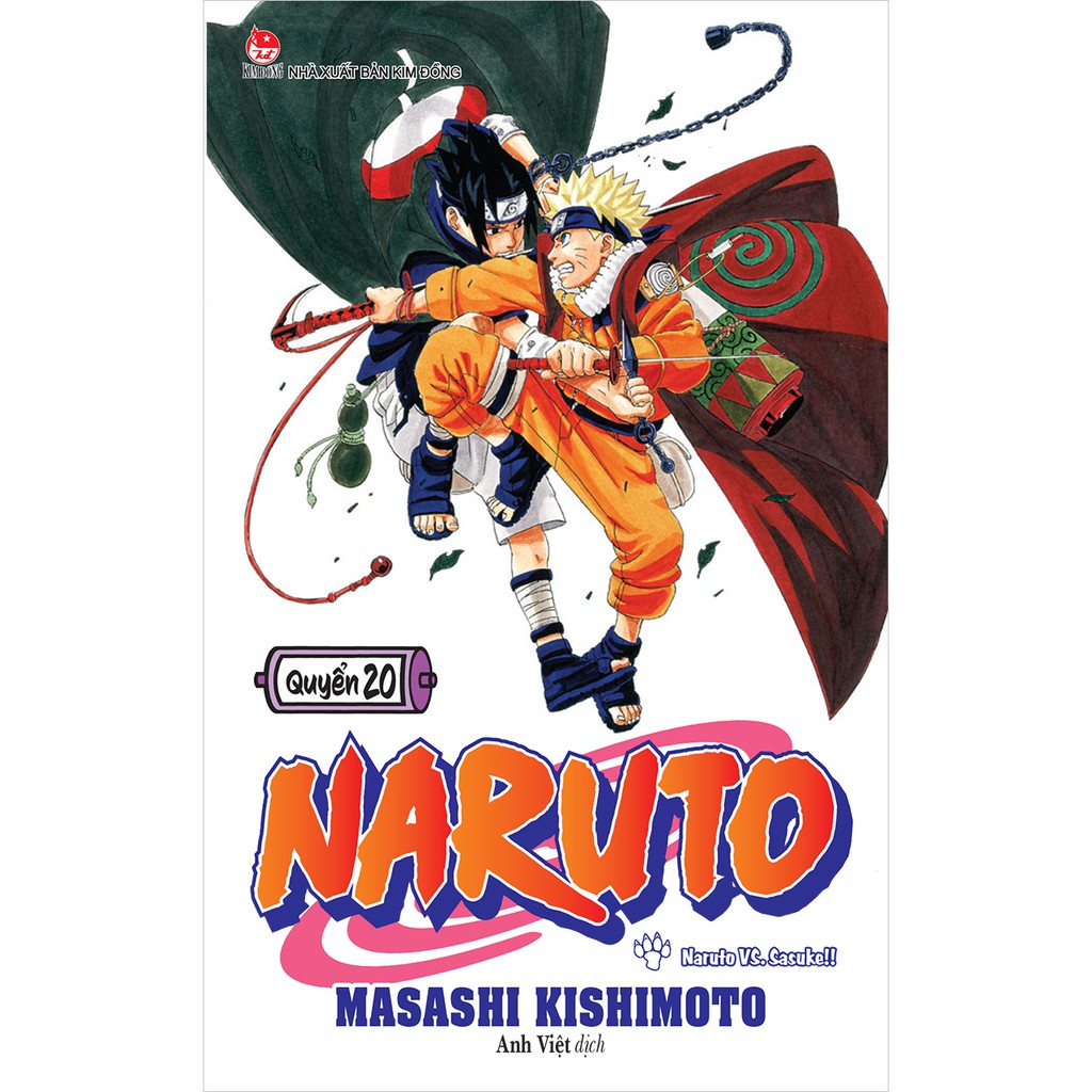 Truyện tranh Naruto tập 20 - NXB Kim Đồng